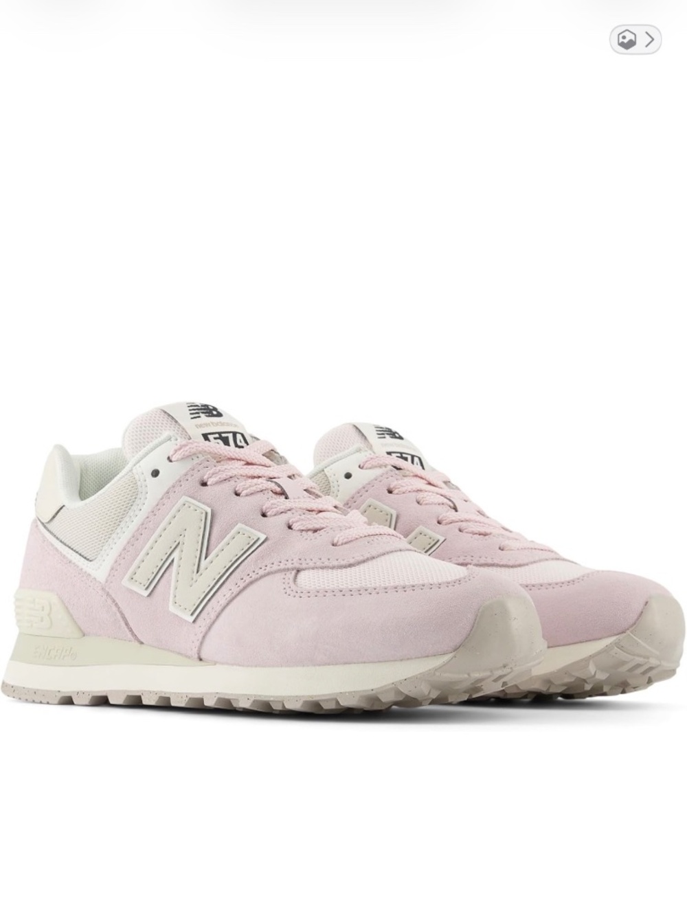 New Balance Womens 574 V2 Turtledove Sneaker SIZE 7 MSRP $110